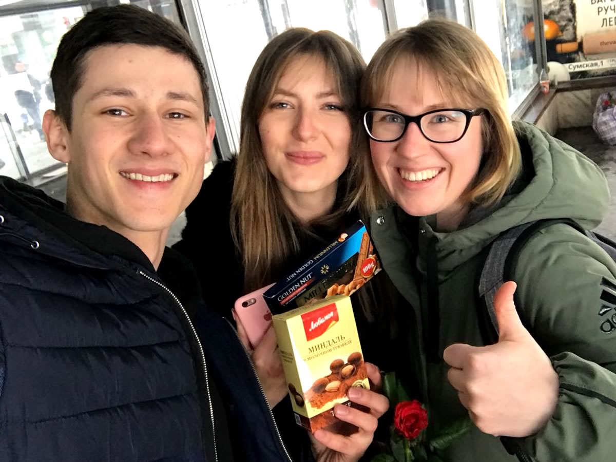 zakhar & kristina in Kharkiv