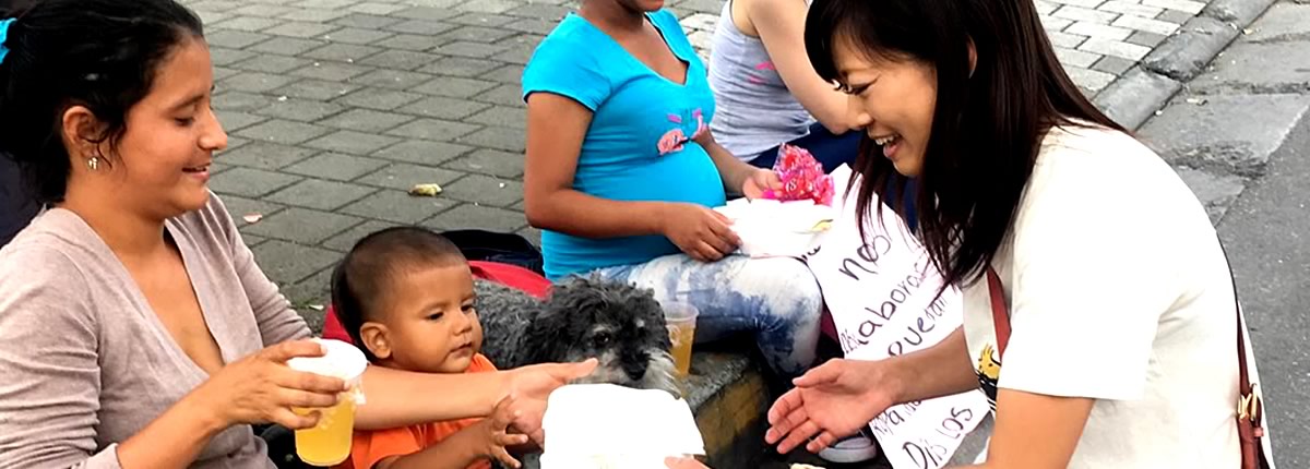 Where is Willie Foundation feeds displaced families, the elderly & the homeless