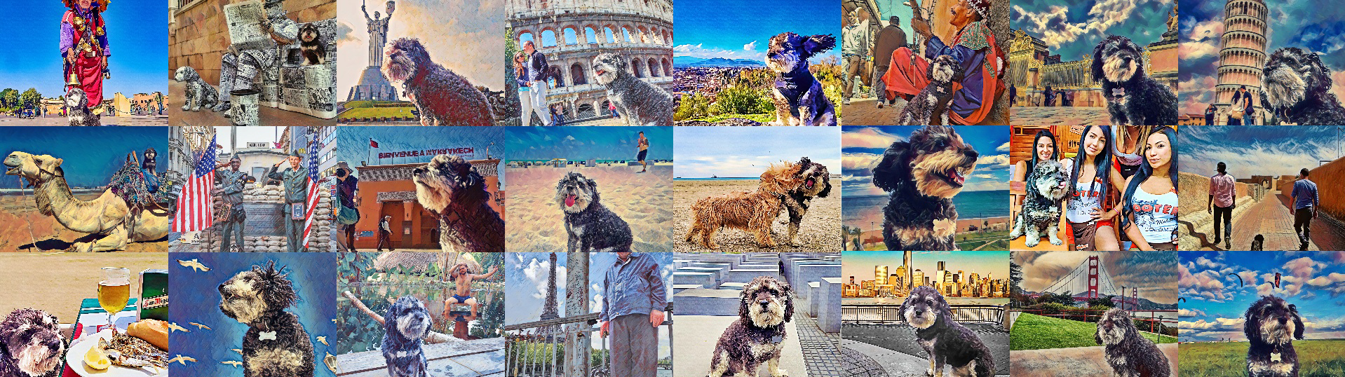 Donate to own an NFT from Willie's travel collection